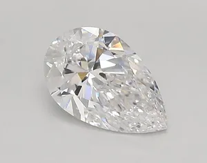 0.89ct PEAR D VVS2 Lab diamond