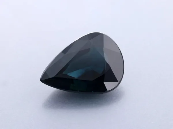 1.66ct Blue Sapphire, Pear Shape cut gemstone