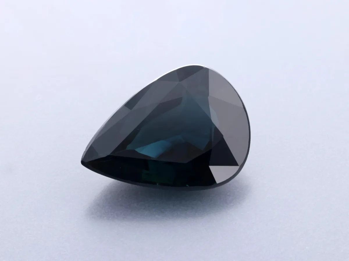 1.66ct Blue Sapphire, Pear Shape gemstone