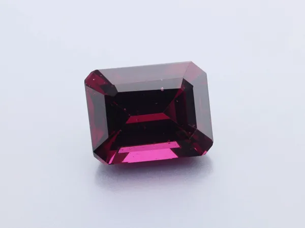 3.82ct Purple Garnet, Emerald Cut gemstone
