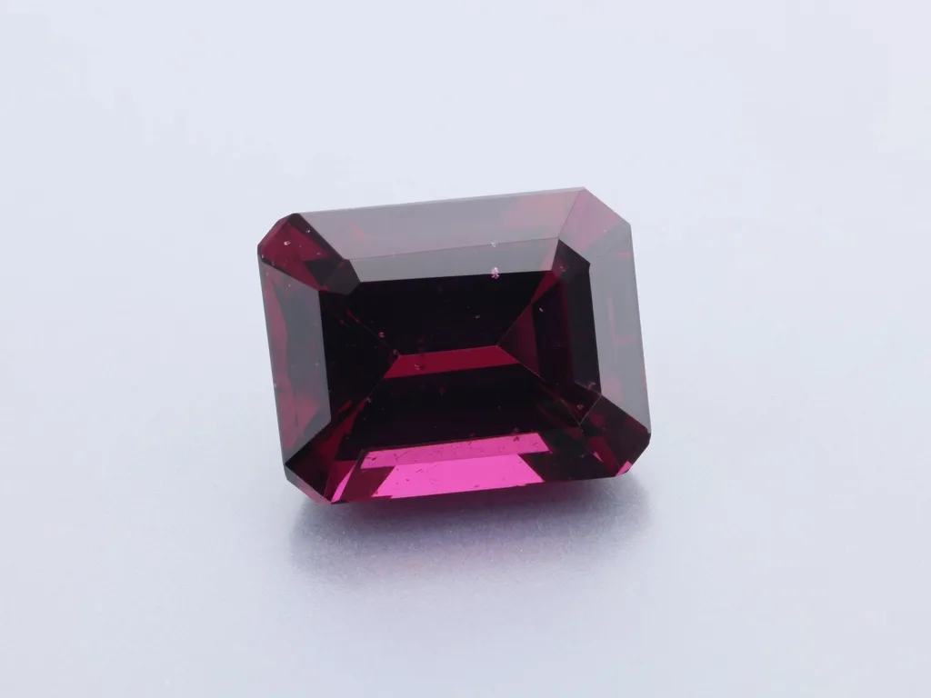 3.82ct Purple Garnet, Emerald Cut gemstone