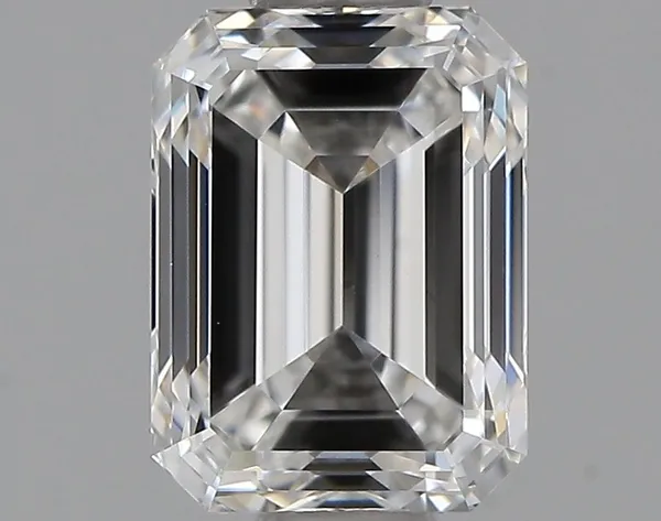 0.7ct EMERALD F VVS2 Natural diamond