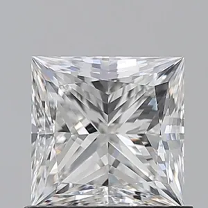 0.91ct PRINCESS F VVS2 Natural diamond