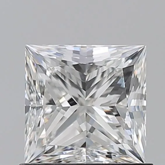 0.91ct PRINCESS F VVS2 Natural diamond