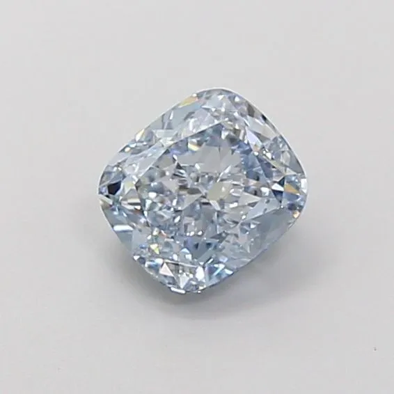 1.01ct CUSHION Fancy Intense Blue VS2 Coloured Lab diamond
