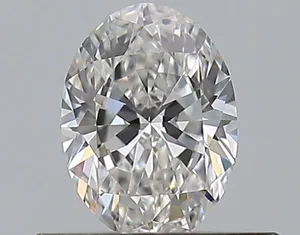 0.42ct OVAL F VVS2 Natural diamond
