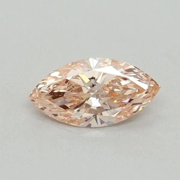 0.32ct MARQUISE Fancy Intense Pink VS1 Coloured Lab diamond