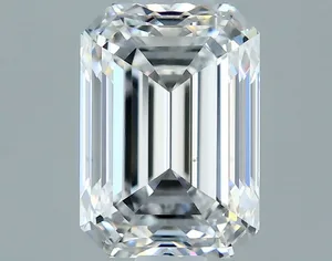 0.7ct EMERALD F VS2 Natural diamond