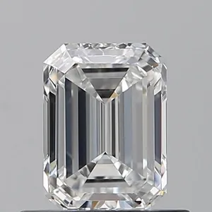 0.7ct EMERALD E VVS1 Natural diamond