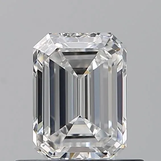 0.7ct EMERALD E VVS1 Natural diamond