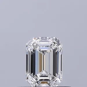 0.44ct EMERALD E VVS2 Natural diamond
