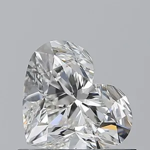 0.7ct HEART H VS2 Natural diamond