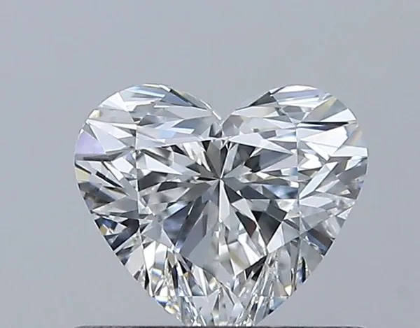 0.5ct HEART F IF Natural diamond