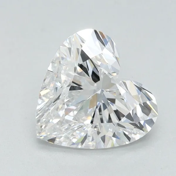 1.1ct HEART D VVS1 Lab diamond