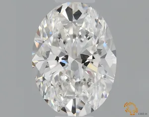 0.5ct OVAL G VVS1 Natural diamond