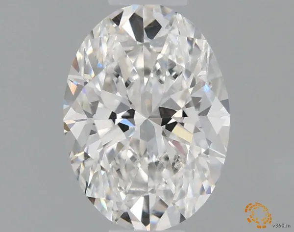 0.5ct OVAL G VVS1 Natural diamond