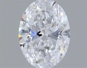 0.3ct OVAL D VVS1 Lab diamond
