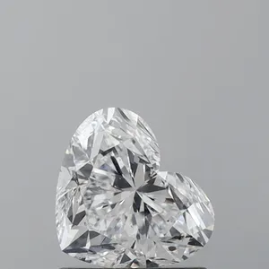 1.02ct HEART D SI2 Natural diamond
