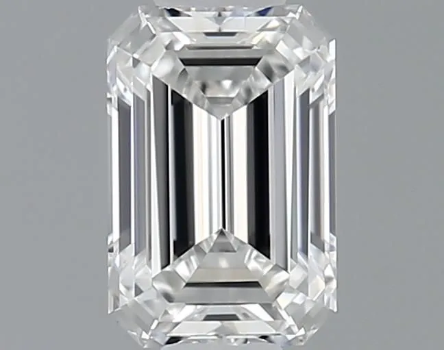 0.42ct EMERALD F IF Natural diamond
