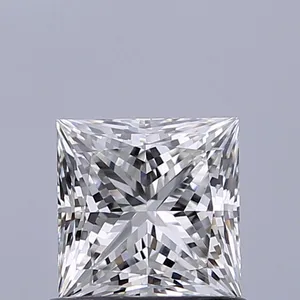 0.76ct PRINCESS G IF Natural diamond