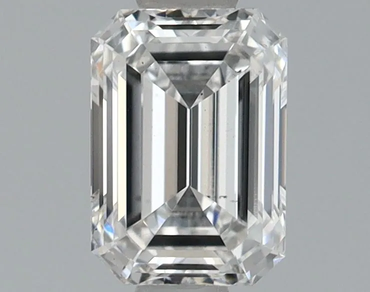 0.70ct EMERALD F VS2 Lab Grown diamond