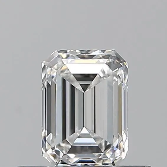 0.5ct EMERALD F VVS1 Natural diamond