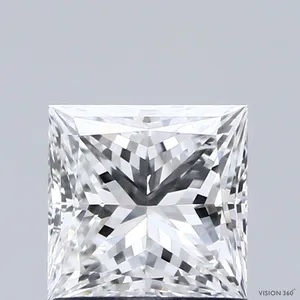 1.01ct PRINCESS F VVS2 Natural diamond