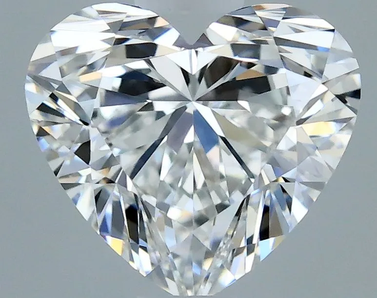0.50ct HEART F VVS2 Natural diamond