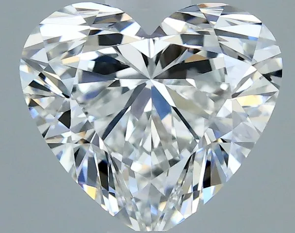 0.5ct HEART F VVS2 Natural diamond