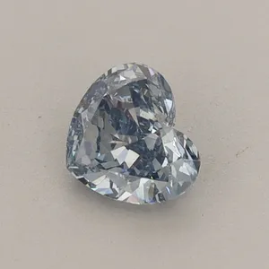 0.46ct HEART Fancy Intense Blue VS2 Coloured Lab diamond