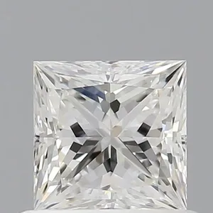 0.62ct PRINCESS G VVS2 Natural diamond