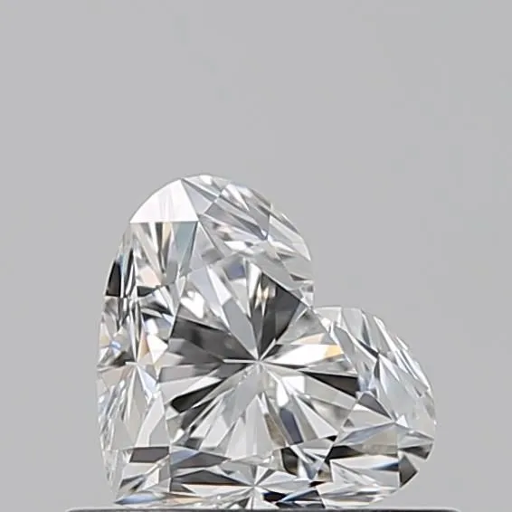 0.5ct HEART G VVS1 Natural diamond