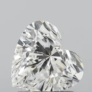 1.32ct HEART E VS1 Lab diamond