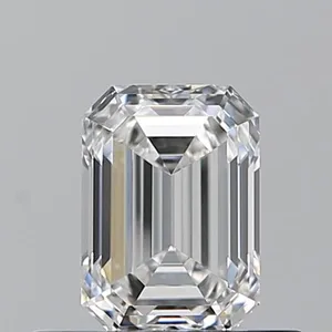 0.55ct EMERALD F IF Natural diamond
