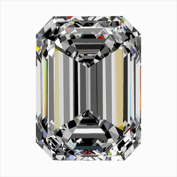 0.34ct EMERALD E VVS1 Natural diamond