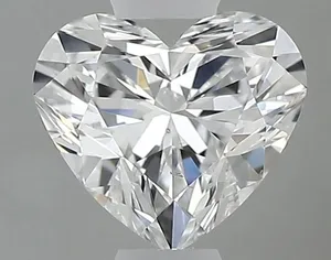 0.37ct HEART D SI1 Natural diamond