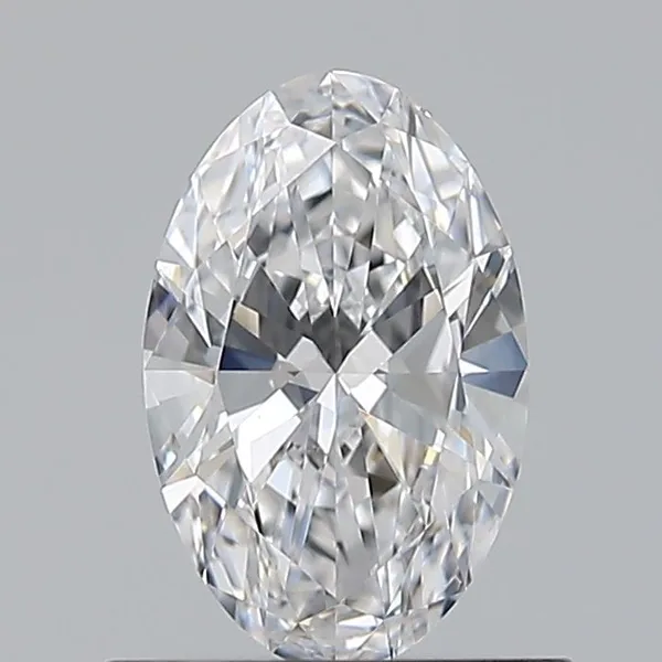 0.6ct OVAL D VS1 Natural diamond