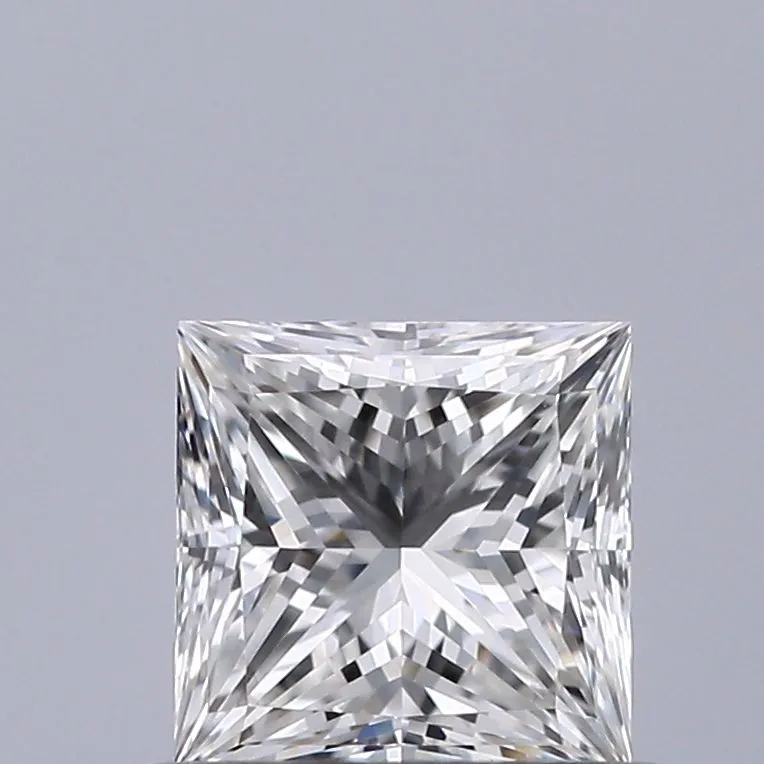 0.55ct PRINCESS F VVS1 Natural diamond