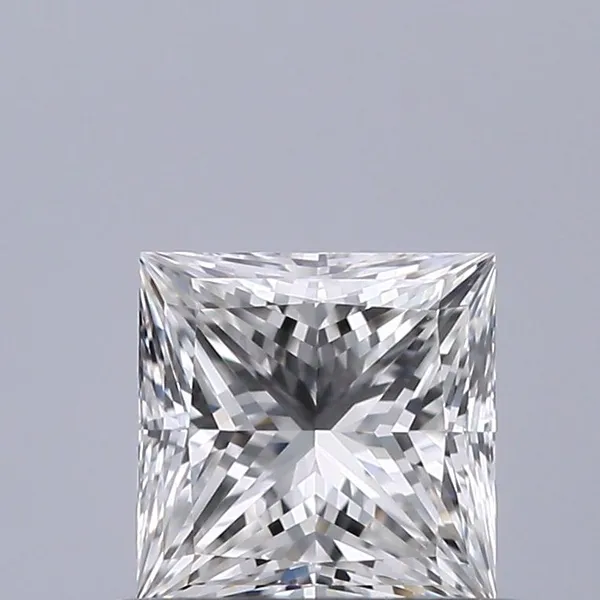 0.55ct PRINCESS F VVS1 Natural diamond