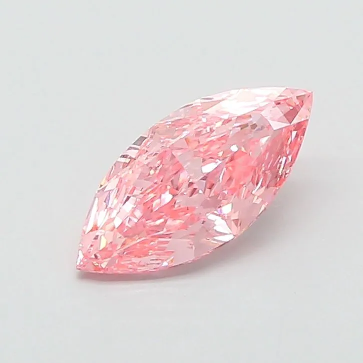 2.00ct MARQUISE Fancy Vivid Pink VS1 Coloured Lab diamond