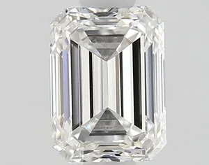0.61ct EMERALD F VVS1 Natural diamond