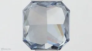 0.5ct RADIANT Fancy Intense Blue VS2 Coloured Lab diamond