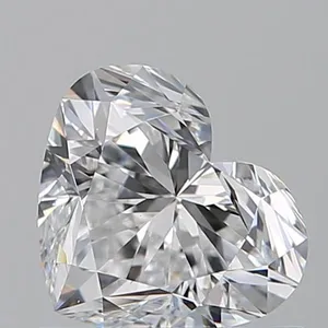 0.9ct HEART D VS1 Natural diamond