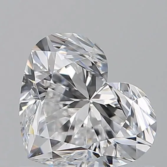 0.9ct HEART D VS1 Natural diamond