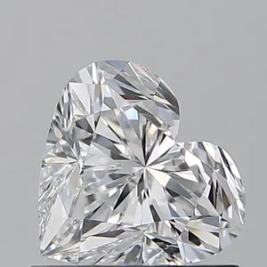 0.9ct HEART D VS2 Natural diamond
