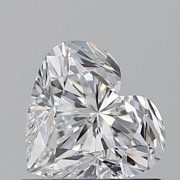 0.9ct HEART D VS2 Natural diamond
