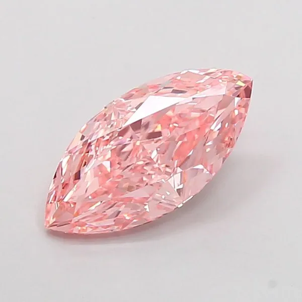 2.03ct MARQUISE Fancy Vivid Pink VVS2 Coloured Lab diamond