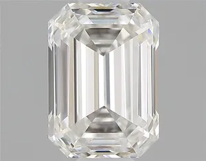 0.43ct EMERALD H VVS1 Natural diamond
