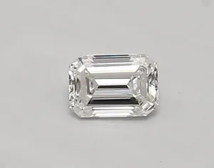 0.34ct EMERALD D IF Lab diamond