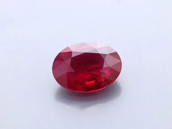 3.01ct Red Ruby, Oval cut gemstone